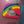 Load image into Gallery viewer, Harold Rainbow Coaster
