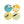 Load image into Gallery viewer, Half Moon Bay - Coasters Set of 4 Ceramic - RSPB (Water Birds)