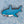 Load image into Gallery viewer, Fluffmallow - Cute blue shark enamel pin