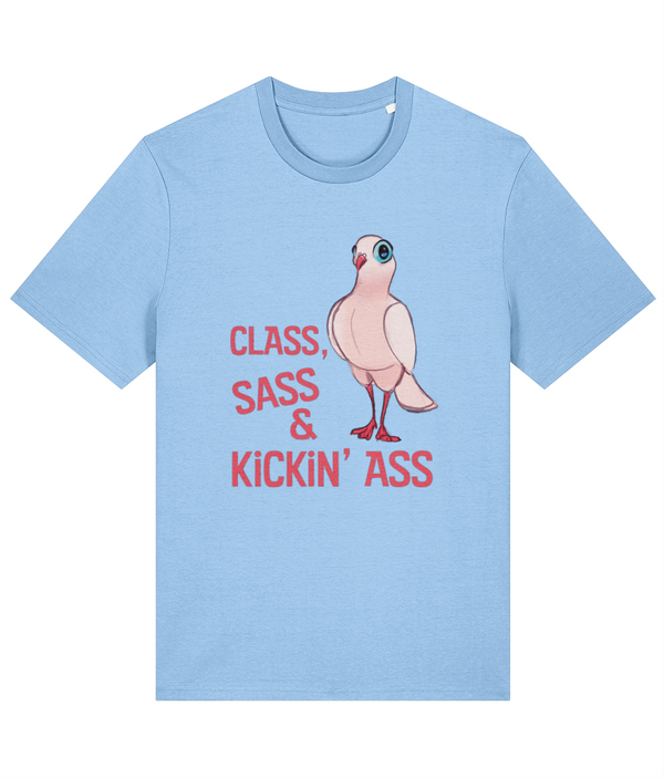 Ellen S Artwork Class sass kickin ass Adults Premium T-shirt