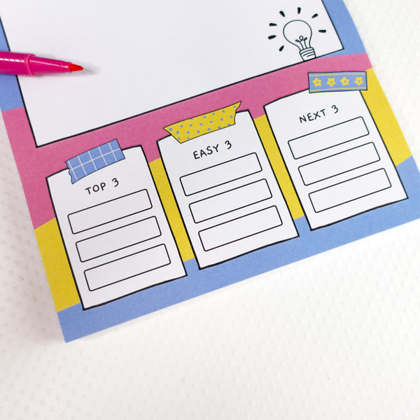 Sunshine Lane - Brain Dump Notepad
