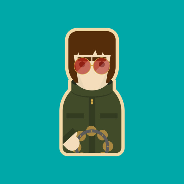 Hey There Munchquin - Eco-friendly wooden pin inspired by Liam Gallagher