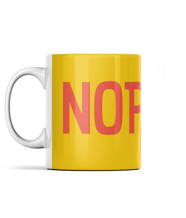 Ellen S Artwork - Nope! mug