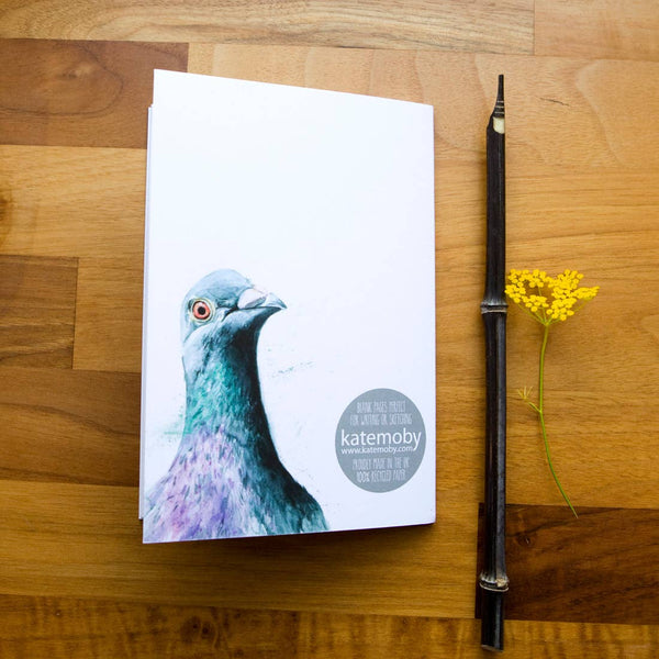 Kate Moby - Inky Pigeon Eco A6 Notebook