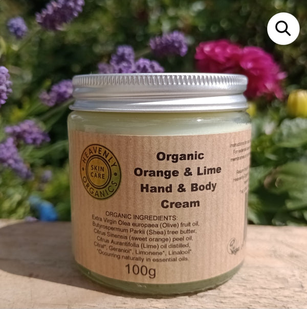 Heavenly Organics Hand and Body Creams