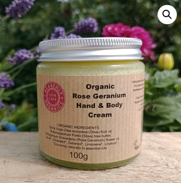 Heavenly Organics Hand and Body Creams