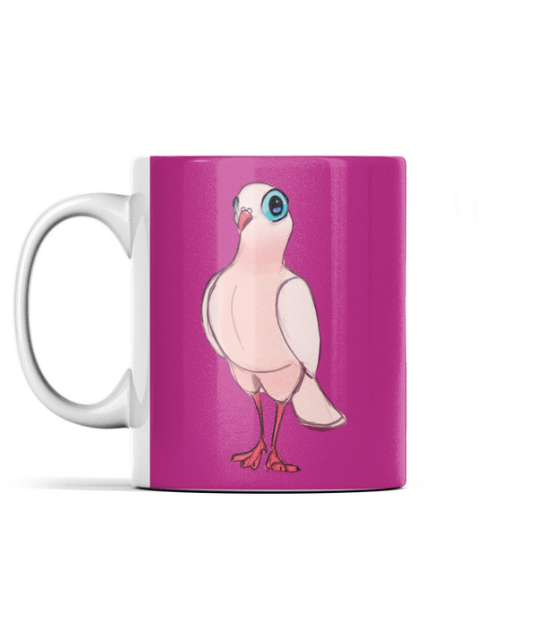 Mug Ellen S Dove love pink