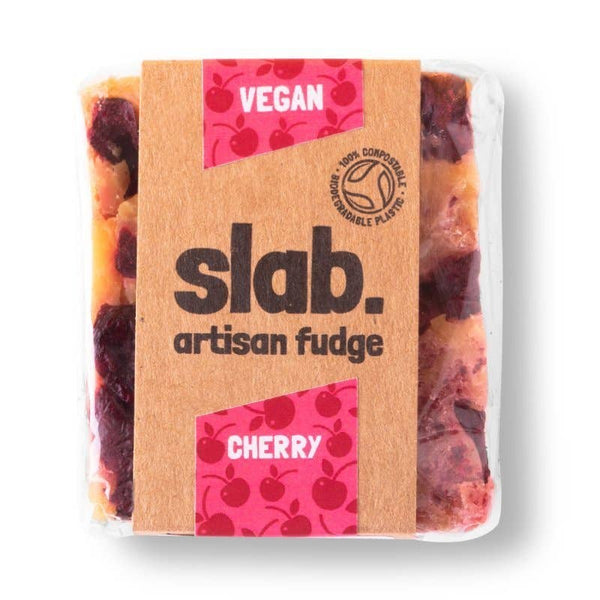Slab Vegan Fudge - Cherry Fudge
