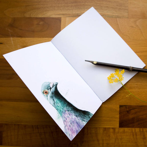 Kate Moby - Inky Pigeon Eco A6 Notebook