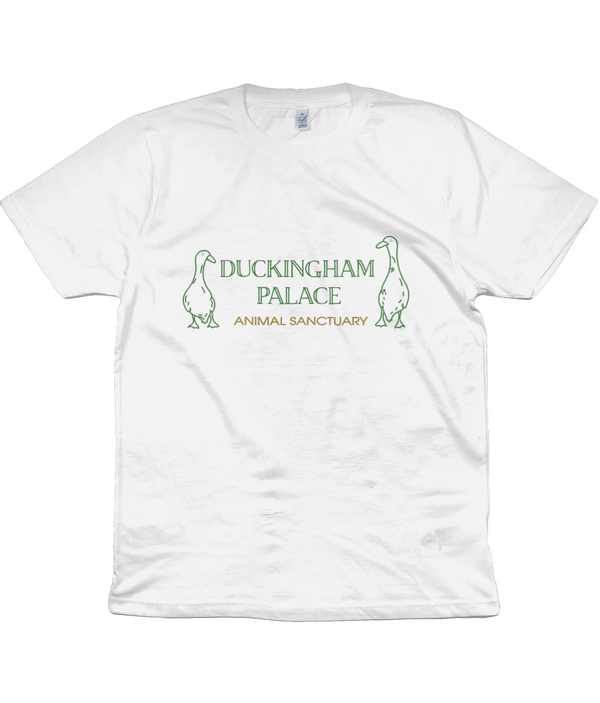 Duckingham palace Adults tee - Large Logo