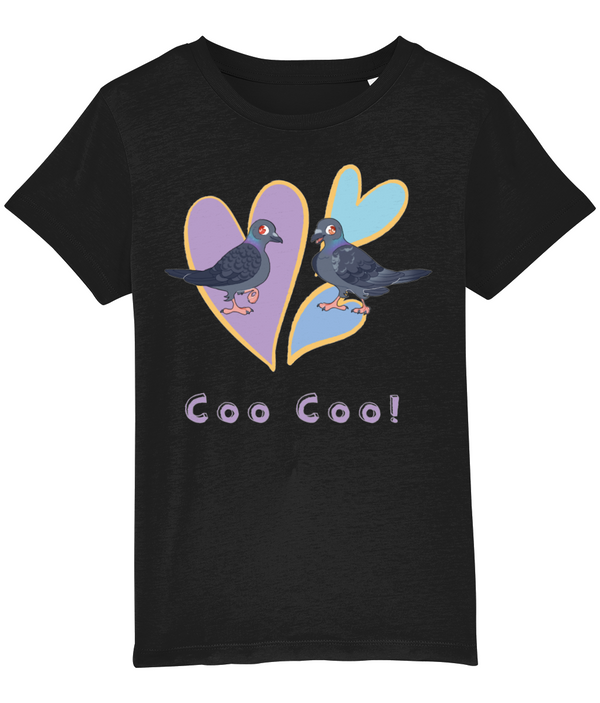Children's coocoo sparky hearts t-shirt