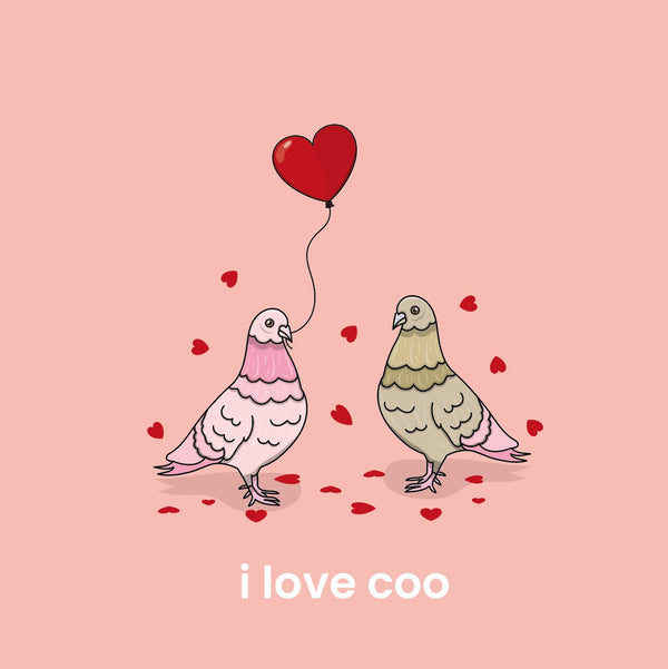 I love Coo - @beencreating Valentines Card