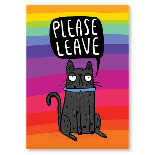 Whale & Bird - Please Leave Postcard