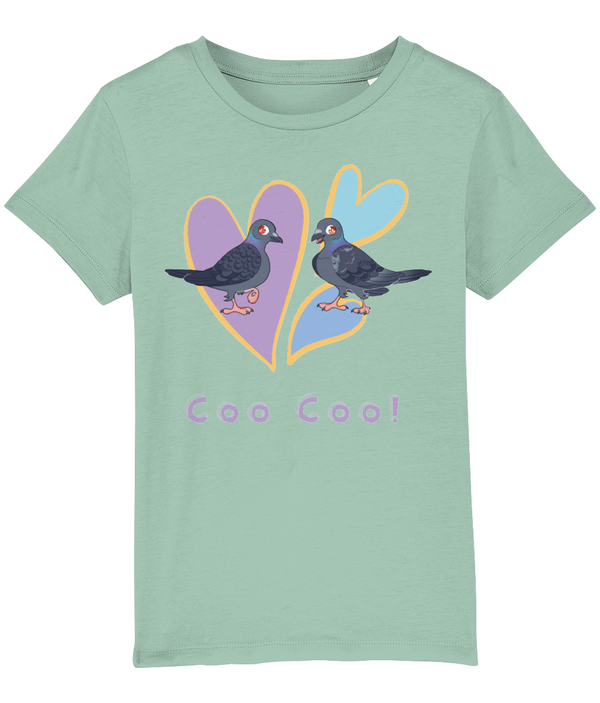 Children's coocoo sparky hearts t-shirt
