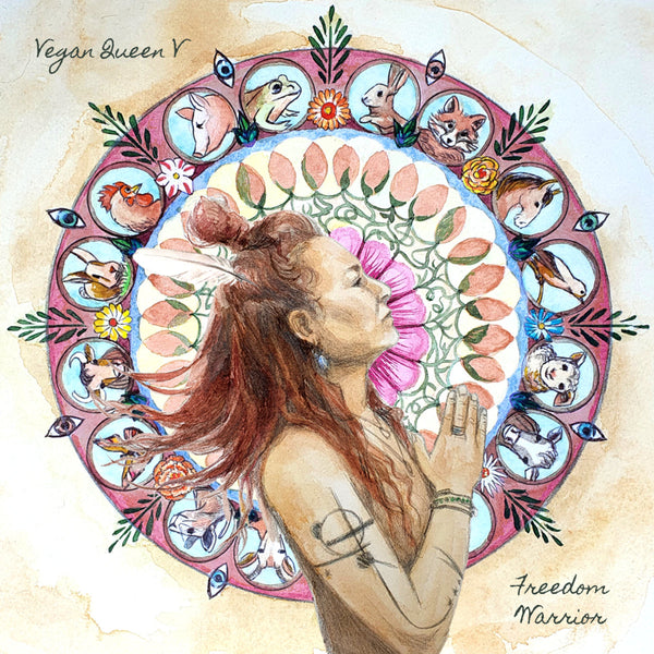 Freedom Warrior Album - Vegan Queen V