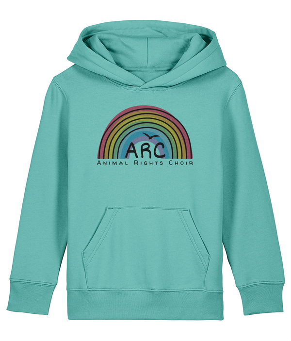 ARC Adult Hoodies - Rainbow with black text
