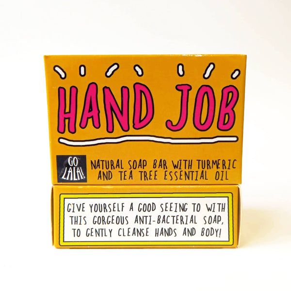 Go La La - Hand Job Soap Tea Tree & Turmeric Funny Gift