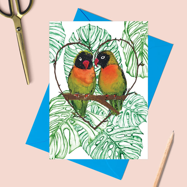 Lovebird card