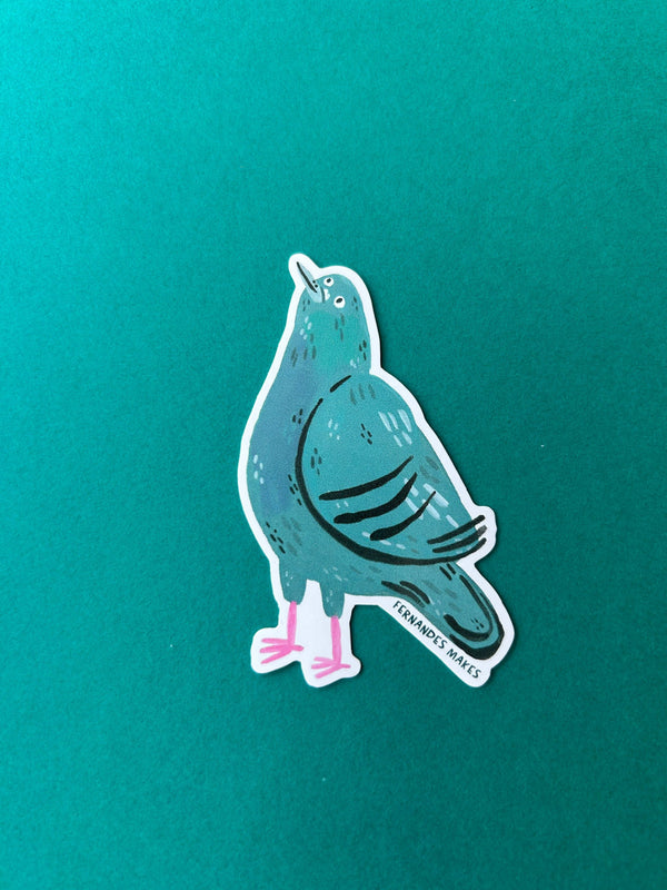 Fernandes Makes - Pigeon Vinyl Stickers (Vol. 2 / 12 New Pigeons)