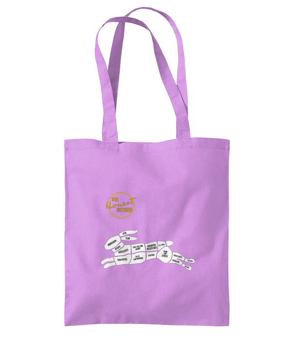 Westford Mill Promo Shoulder Tote Bag the honest butcheer rabbit