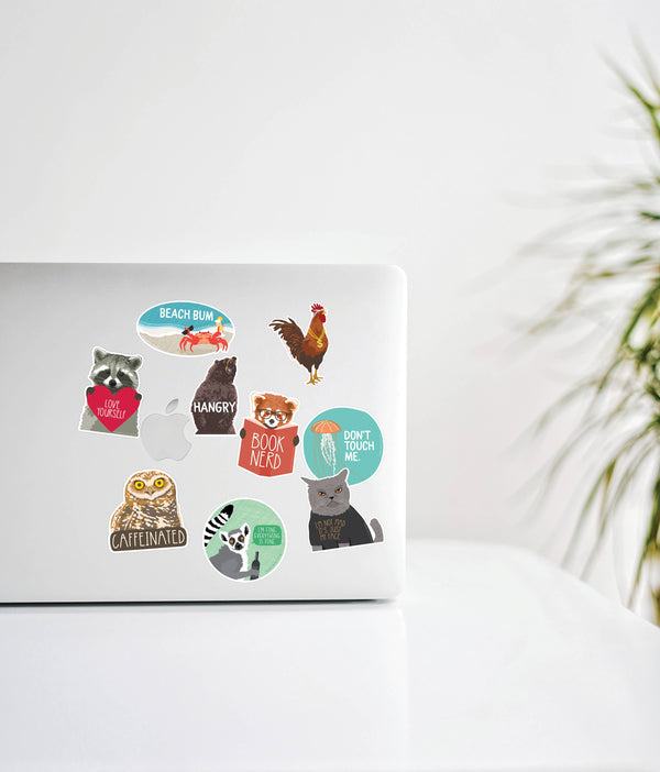 Modern Printed Matter - Coffee + Anxiety Sticker