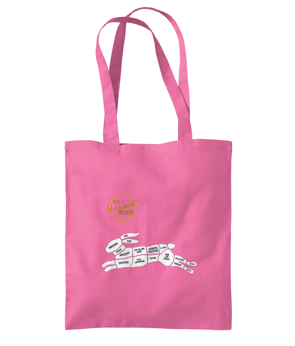 Westford Mill Promo Shoulder Tote Bag the honest butcheer rabbit