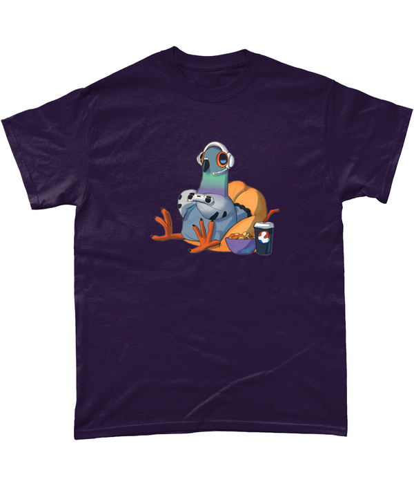 Ellen S Artwork, Dave the Gaming Pigeon Budget T-shirt