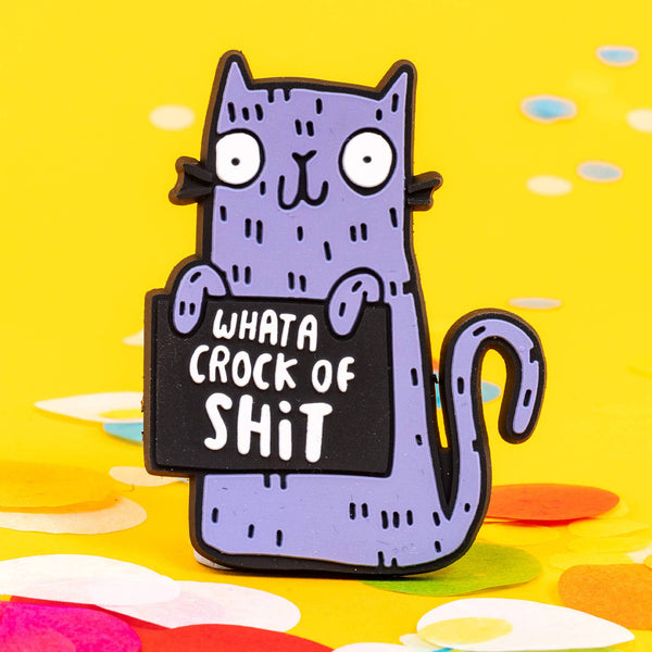 Katie Abey - What A Crock Of Sh*t Sweary Cat Magnets