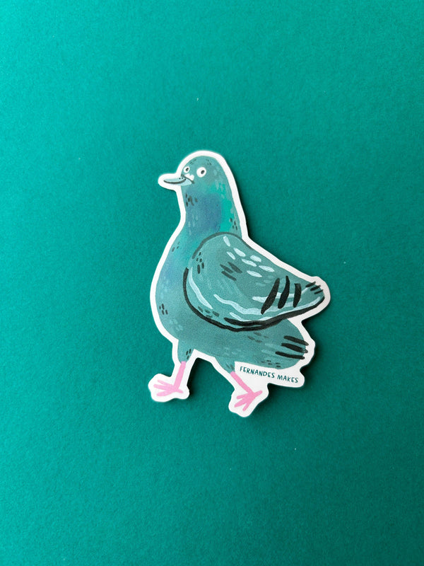 Fernandes Makes - Pigeon Vinyl Stickers (Vol. 2 / 12 New Pigeons)
