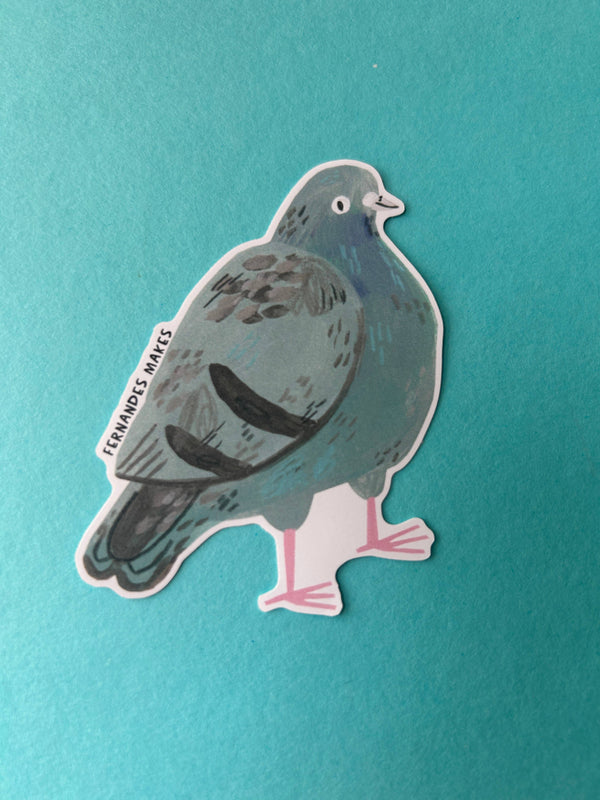 Fernandes Makes - Pippin The Pigeon Vinyl Sticker