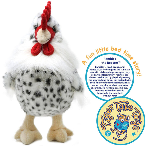 VIAHART Toy Co. - Rambles The Rooster | 15 Inch Stuffed Animal Plush | By TigerHart Toys
