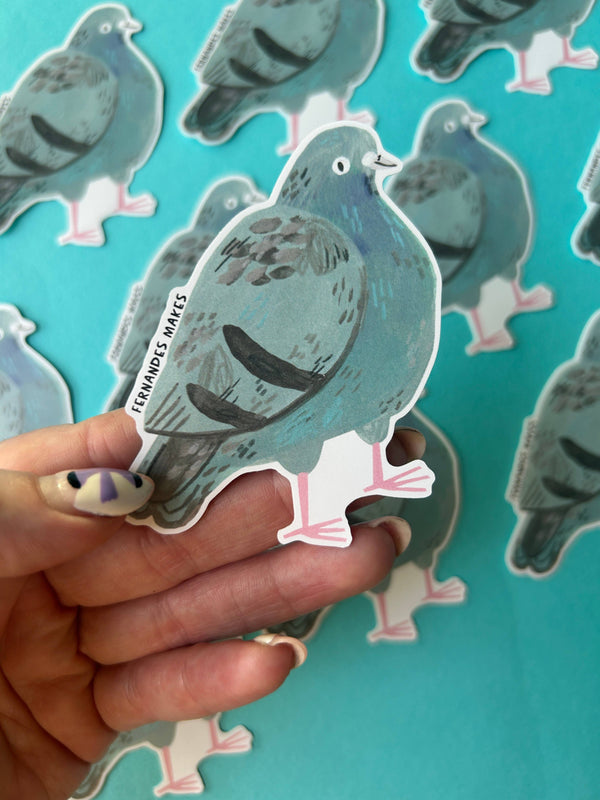 Fernandes Makes - Pippin The Pigeon Vinyl Sticker