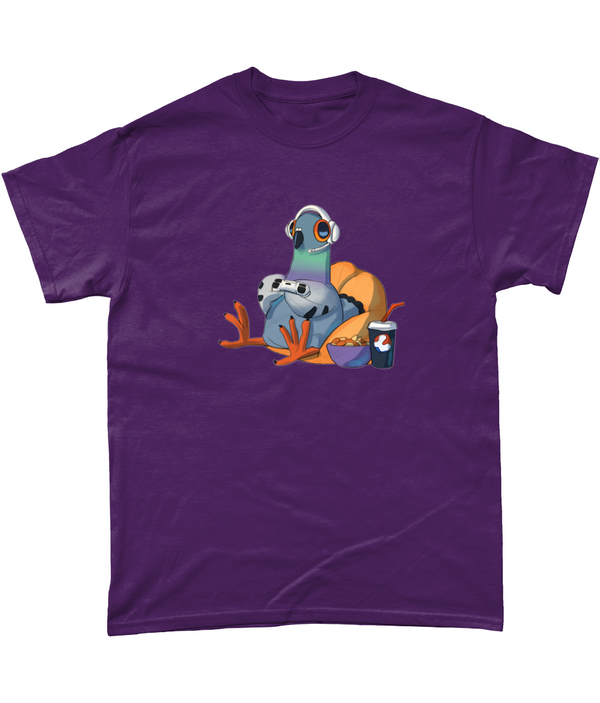 Ellen S Artwork, Dave the Gaming Pigeon Budget T-shirt