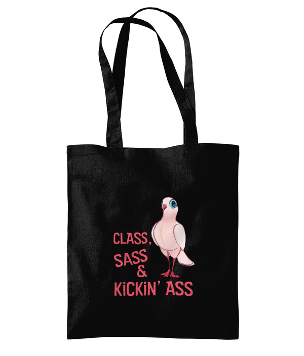 Westford Mill Promo Shoulder Tote Bag Class sass kickin ass tee