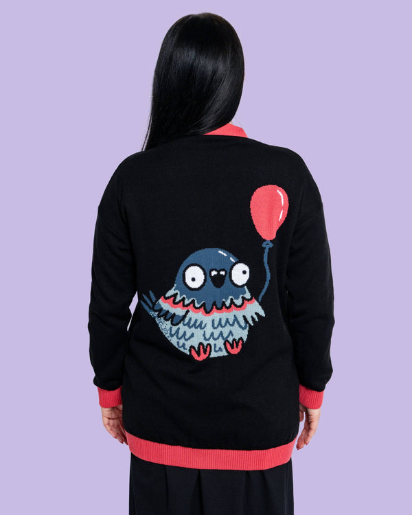 Rebel Romance - Rebel Romance x Katie Abey Pigeon Party Long Cardigan