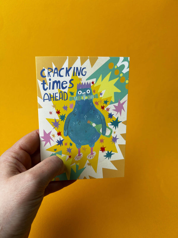 Fernandes Makes - Cracking Times Ahead Festive greetings card