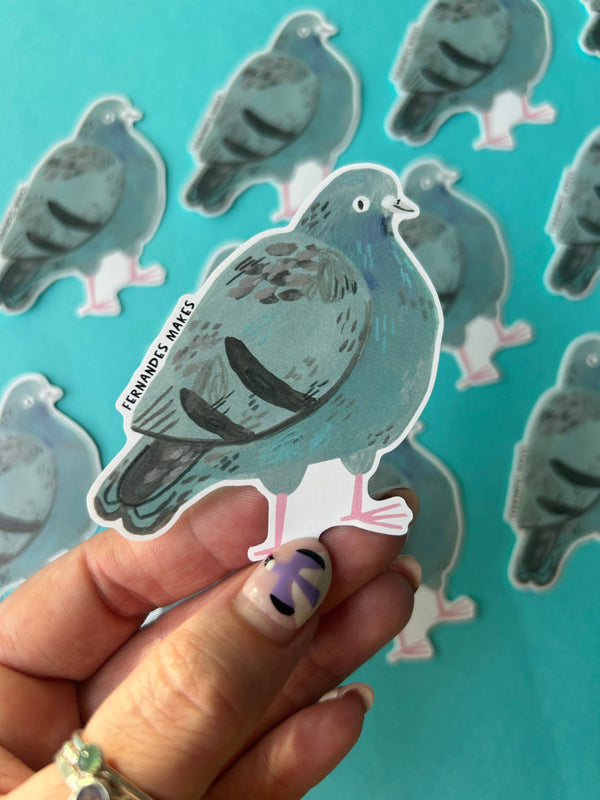 Fernandes Makes - Pippin The Pigeon Vinyl Sticker