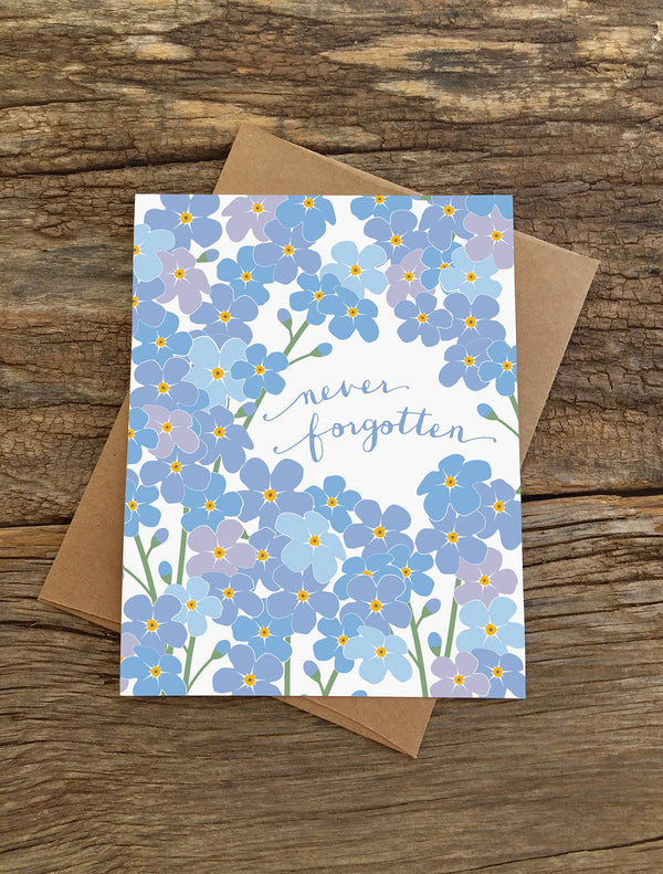 Modern Printed Matter - Never Forgotten Card