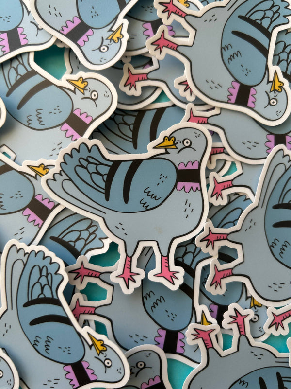 Fernandes Makes - Pigeon Vinyl Sticker