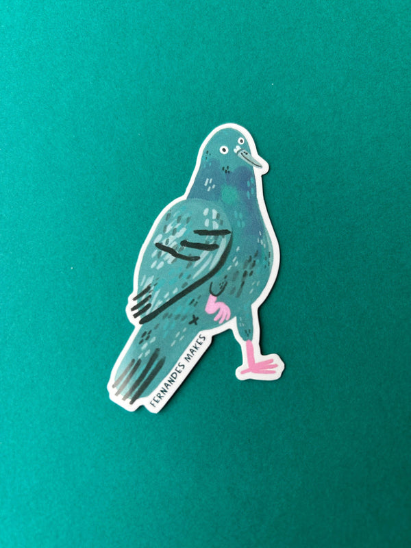 Fernandes Makes - Pigeon Vinyl Stickers (Vol. 2 / 12 New Pigeons)