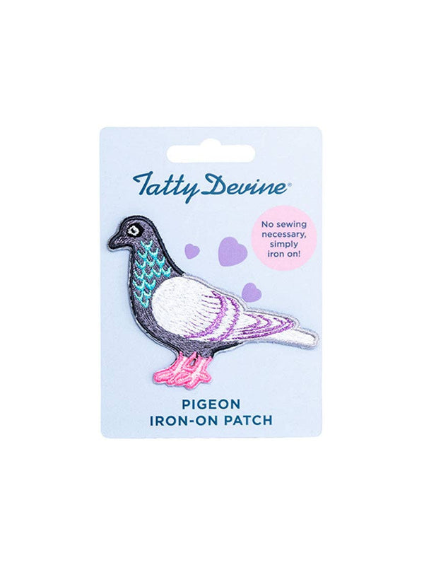 Tatty Devine - Pigeon Iron-on Patch
