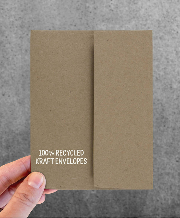 Modern Printed Matter - Be Myself Dino Valentine's Day Card