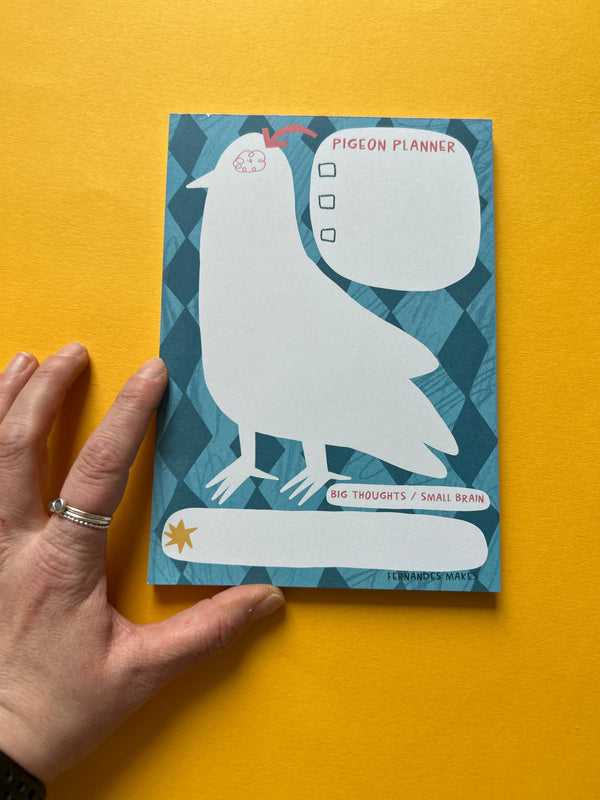 Fernandes Makes - Pigeon Planner - A5 / Notepad / Pad
