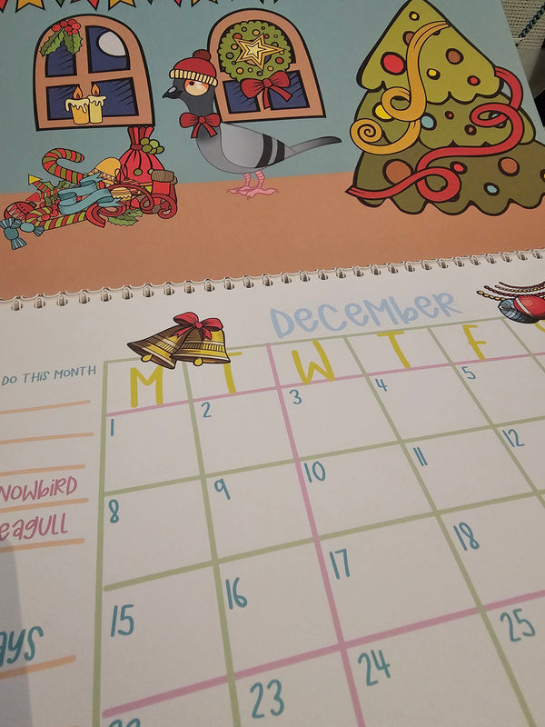 2026 Little Green Pigeon Calendar