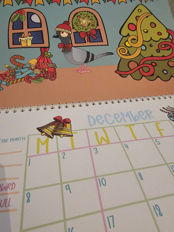 2026 Little Green Pigeon Calendar