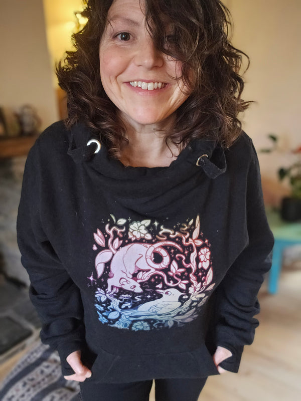 Compassion & Kindness  Luxury Hoodie (Front Print)