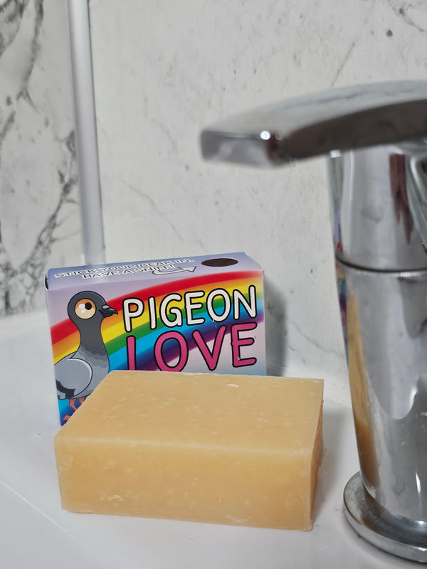 Pigeon LOVE Soap! EXCLUSIVE to Little Green Pigeon