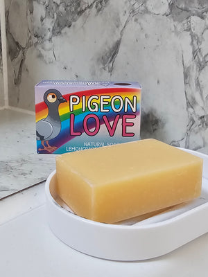 Pigeon LOVE Soap! EXCLUSIVE to Little Green Pigeon