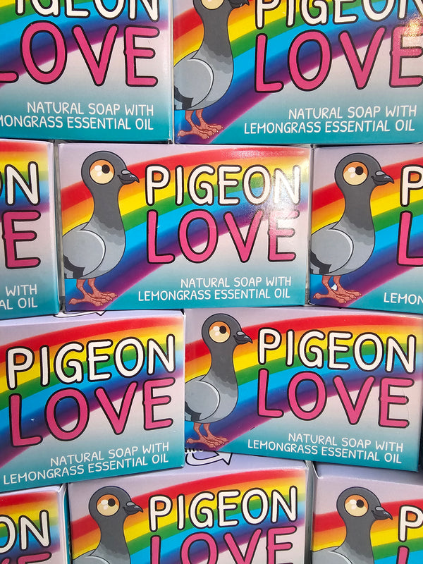 Pigeon LOVE Soap! EXCLUSIVE to Little Green Pigeon