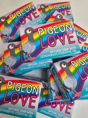 Pigeon LOVE Soap! EXCLUSIVE to Little Green Pigeon